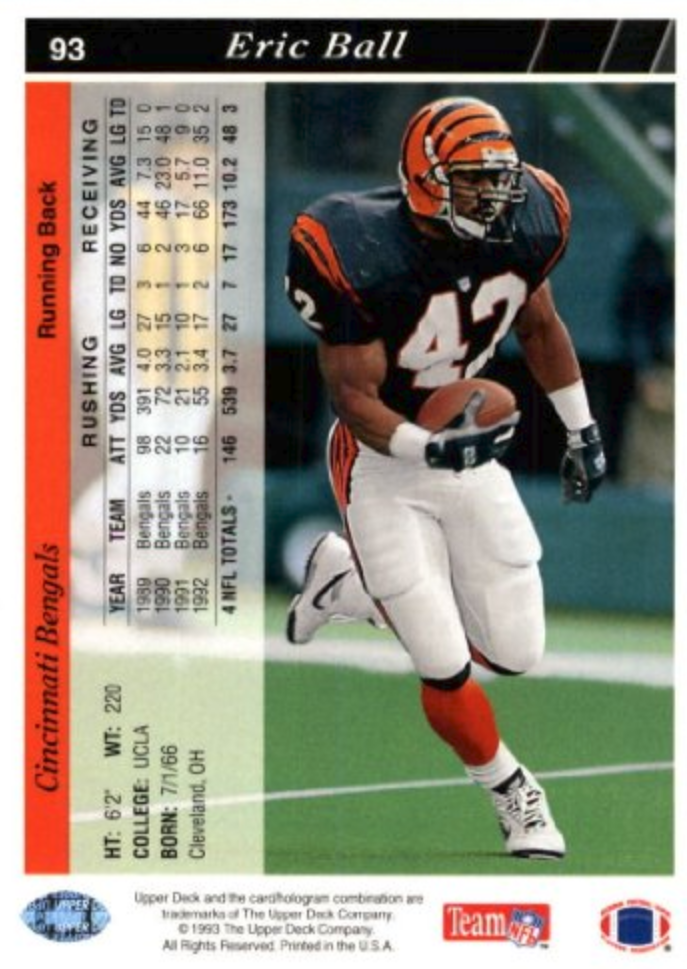 eric ball bengals